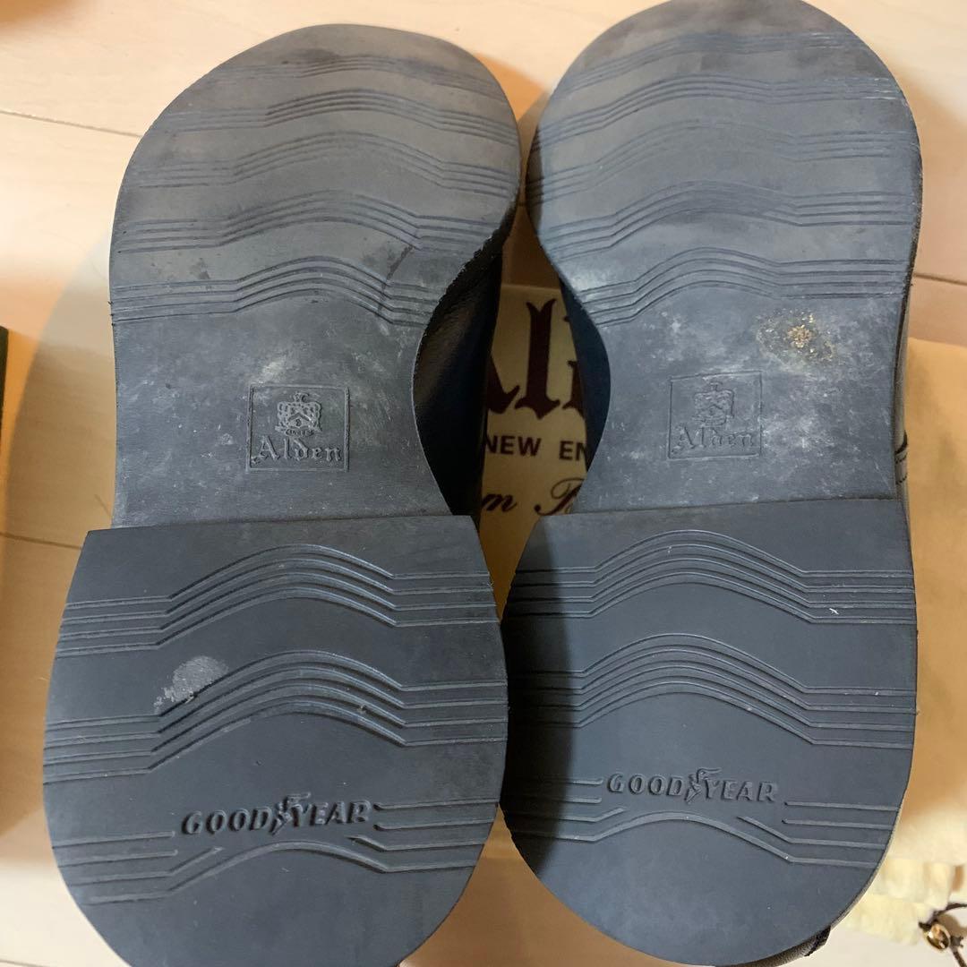 Alden プレーントゥブーツ