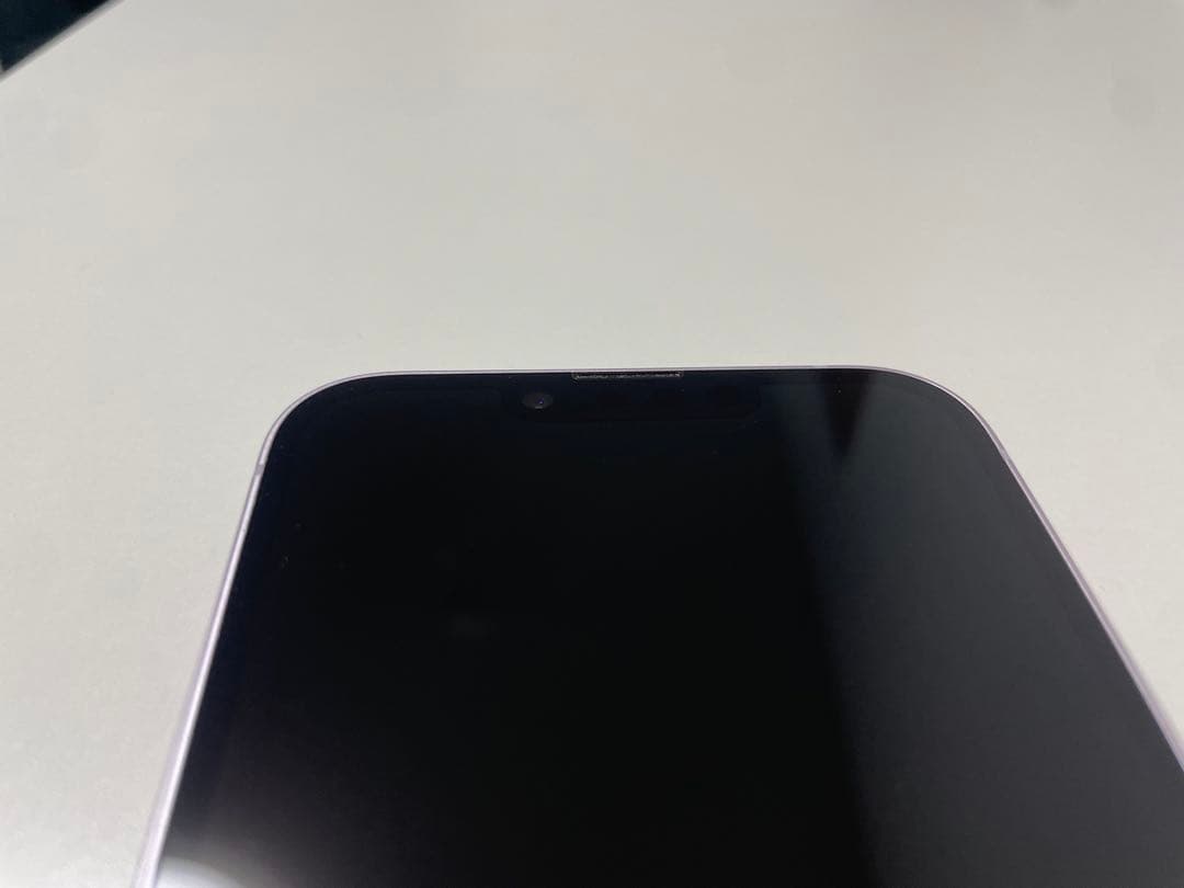 【美品】Apple iPhone 14 本体 iPhone14 パープル