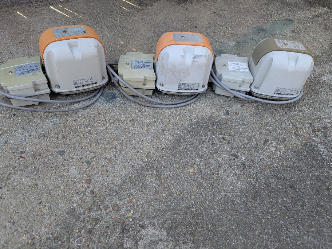 ジャンク　安永 AP-100WY 3台セット　浄化槽 ブロワーエアーポンプ