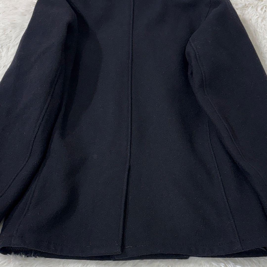 SCHOTT ショット USA製 ピーコート 740N メンズ ブラック 38