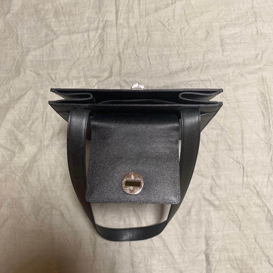 d*9様 BULGARI ブラック ショルダーバック