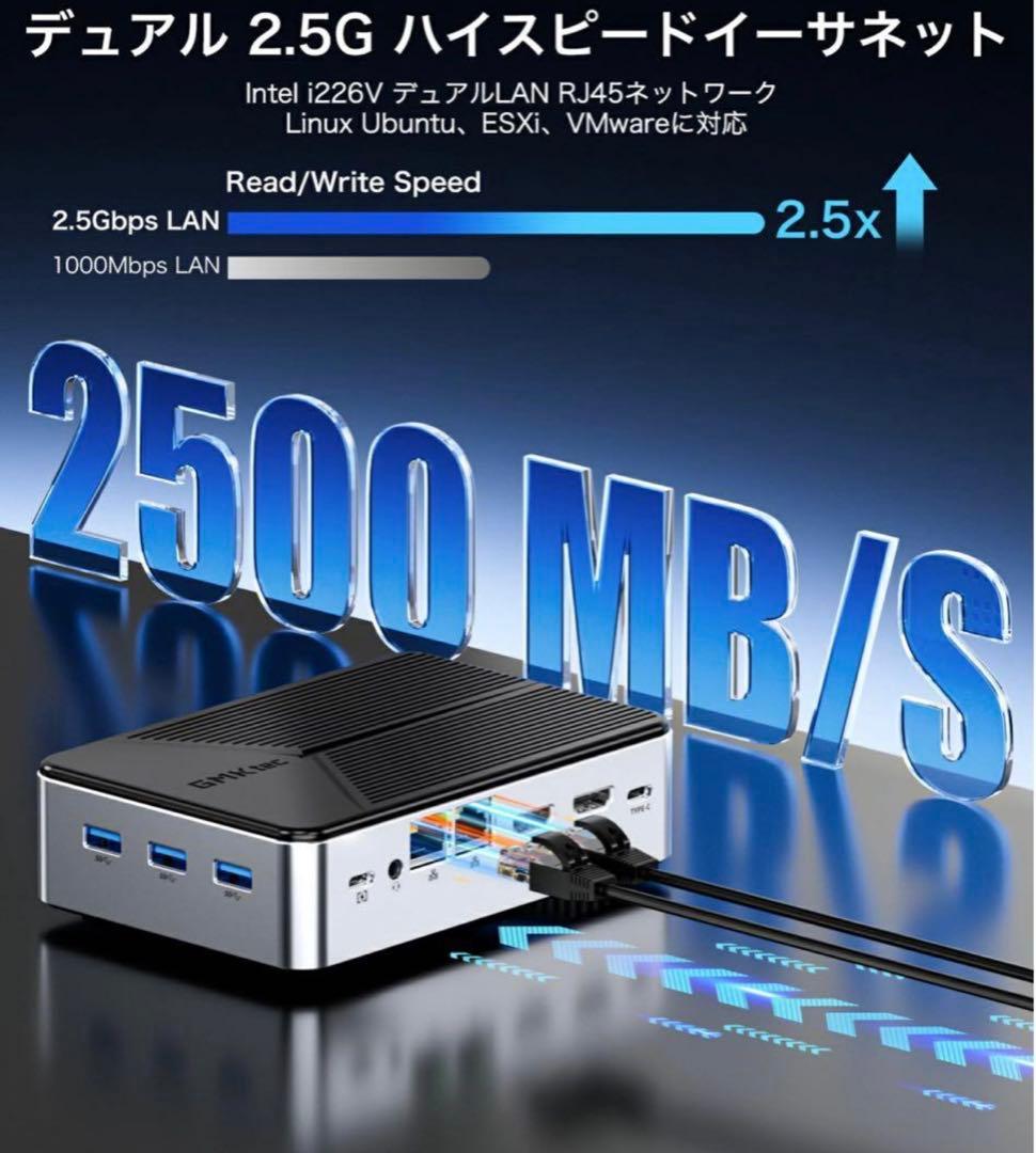 シュリンク付きGMKtec G9 ミニpc