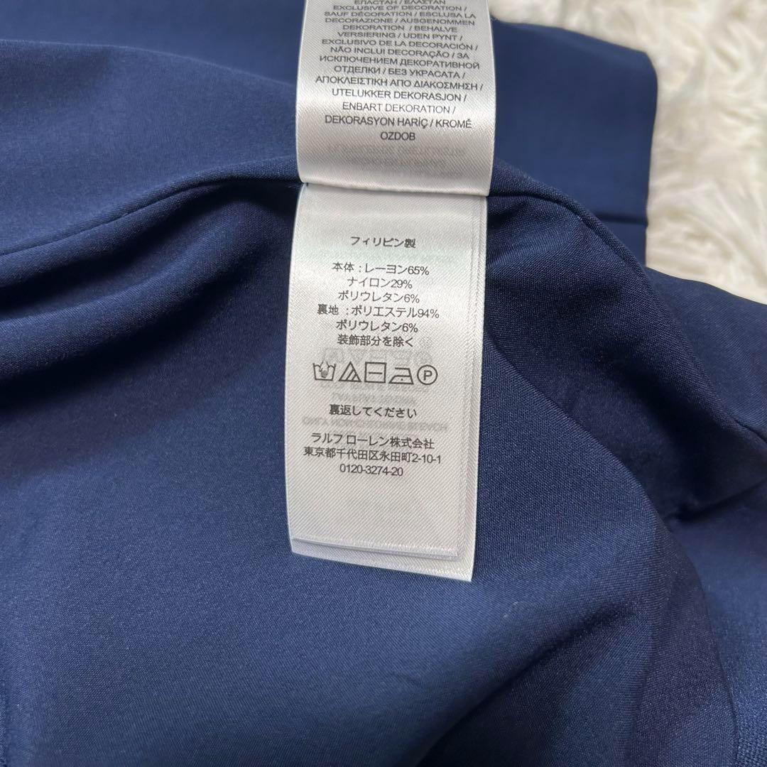【新品・タグ付き】ローレンラルフローレン 紺ブレザー 銀ボタン ネイビー 2