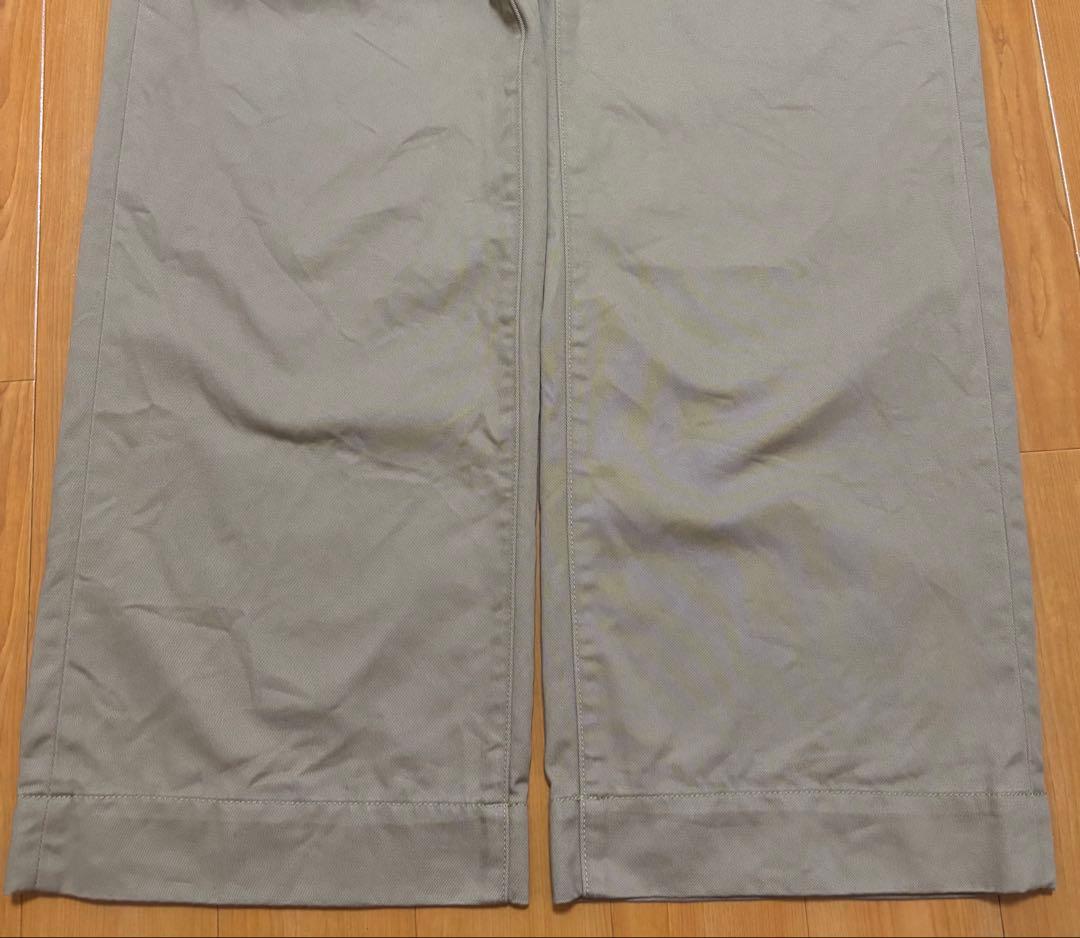 SeaRoomLynn ハイウエストLOOSEチノトラウザー