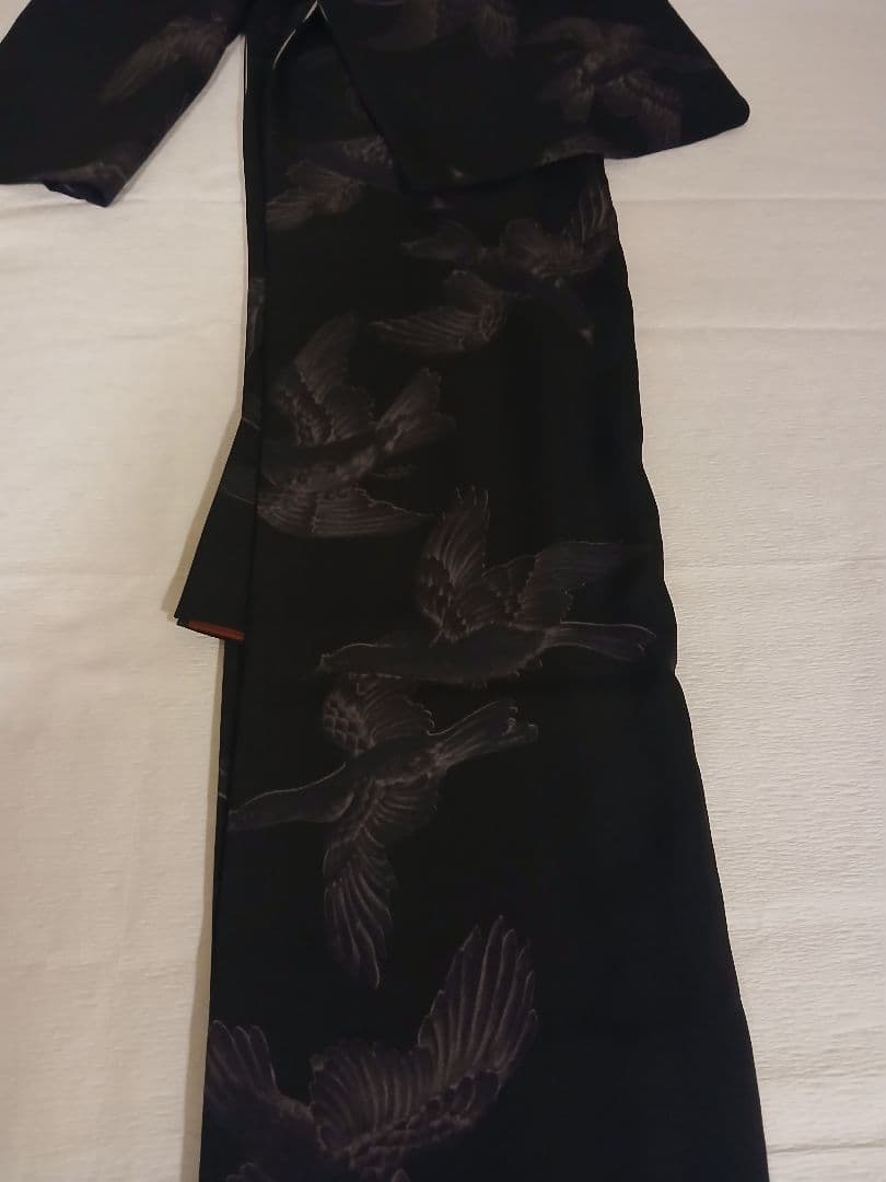 ✨レア✨岡重八咫烏の袷着物