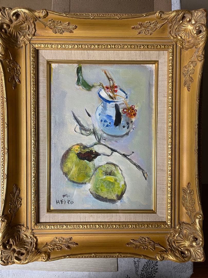 村岡平蔵画伯　【静物】