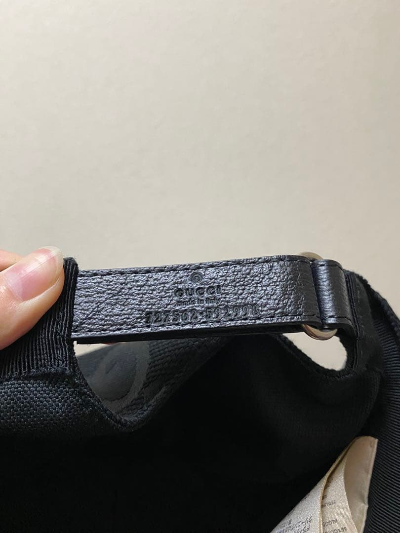 GUCCI ジャンボGG ブラック キャップ