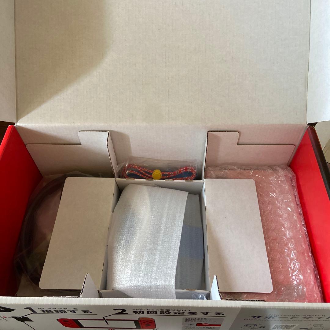 新品 ニンテンドースイッチ マリオレッドxブルーセット