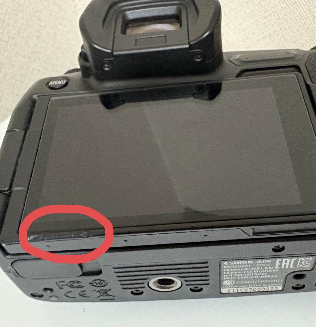 【値下げ】Canon EOS R ミラーレスカメラ 本体とバッテリー