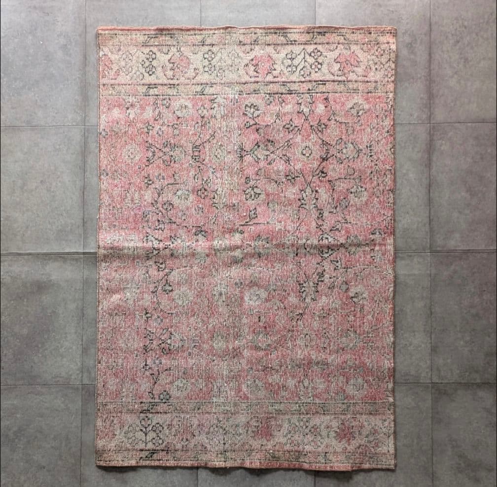 ヴィンテージラグ　トルコ　マット turkish rug