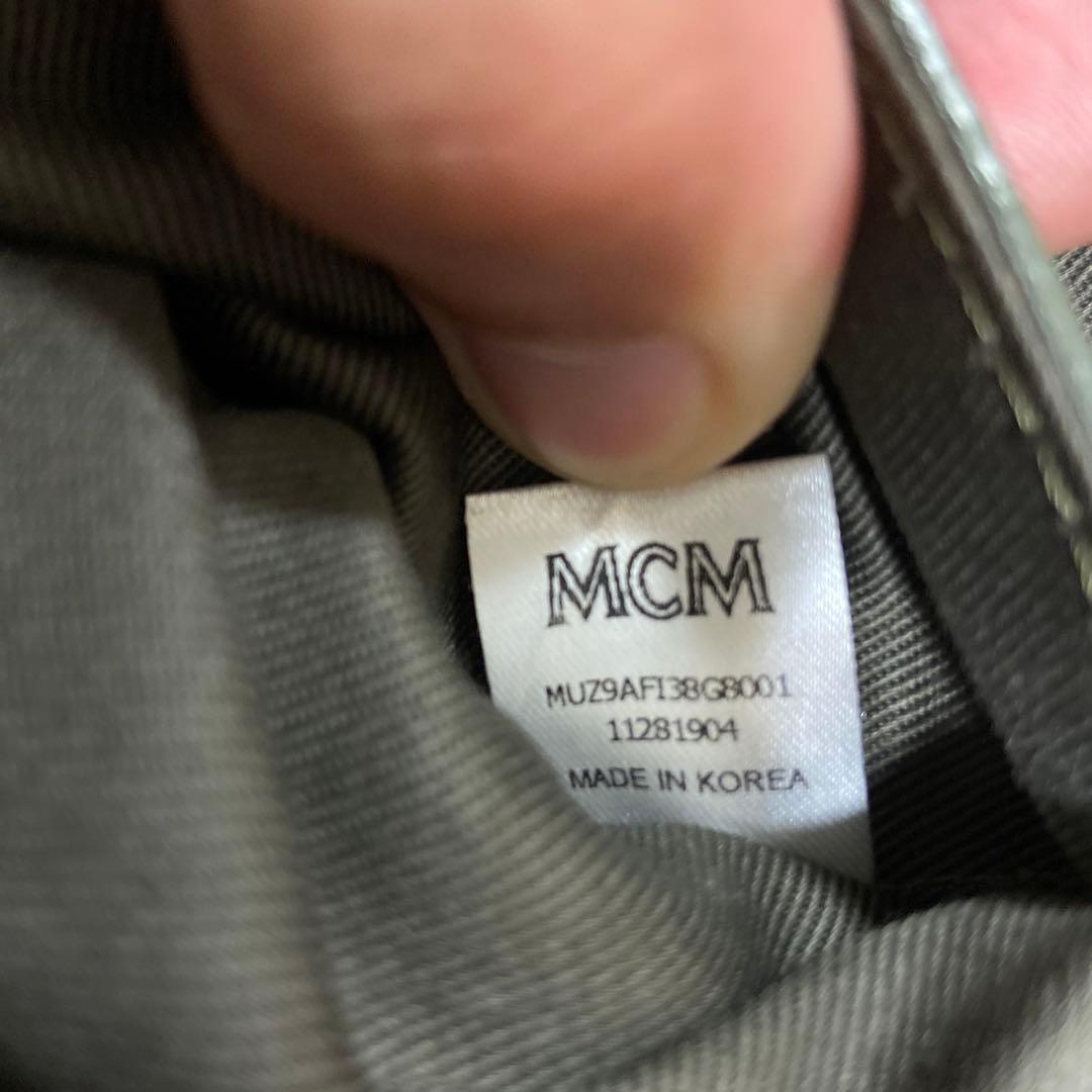 MCM エムシーエム ウエストバッグ オリーブ グリーン