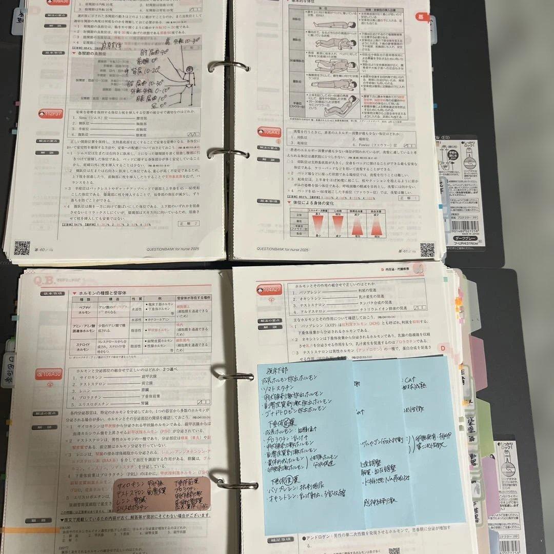 看護師国試2025 3冊セット 重要メモ付き✨