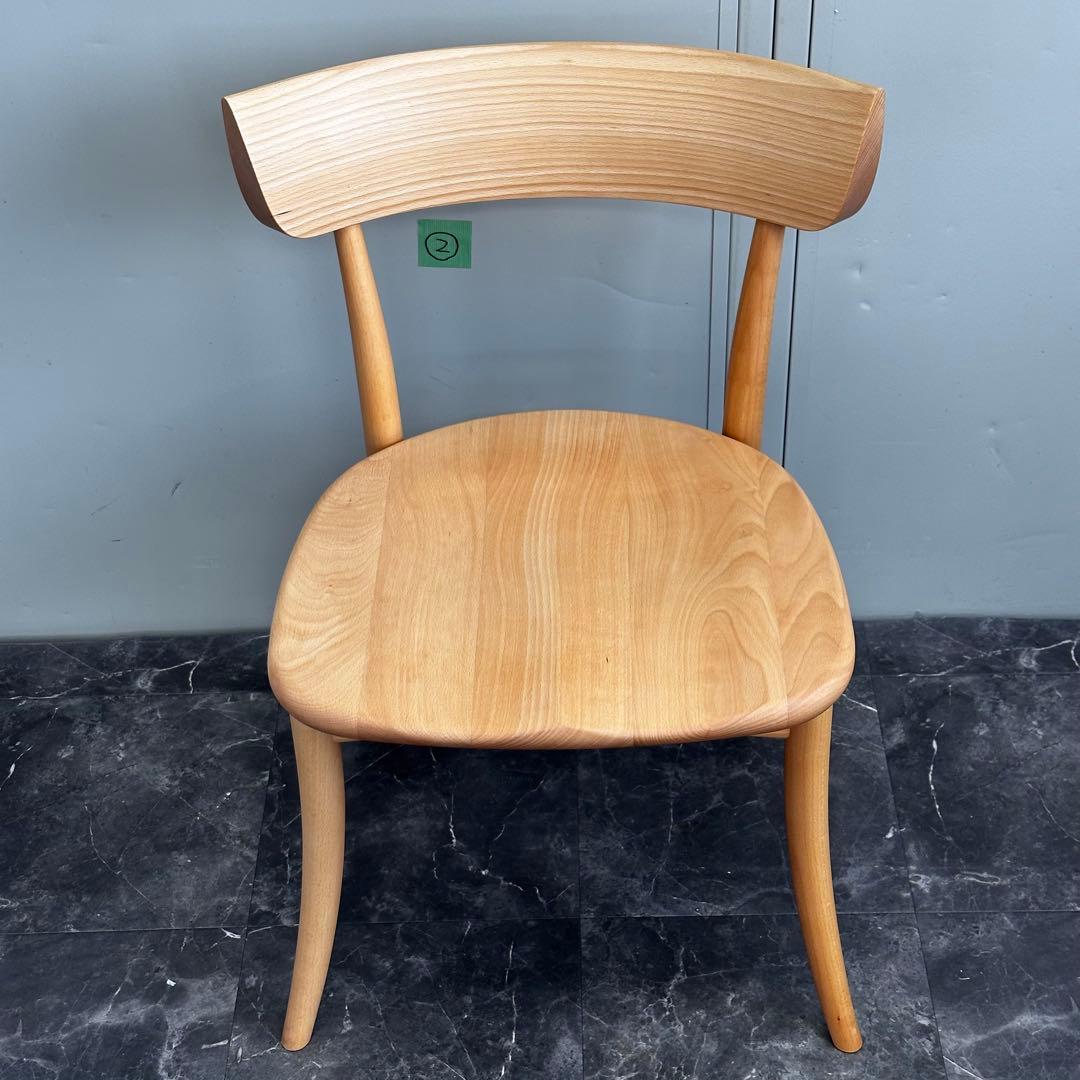 ∞送料込！飛騨産業 HIDA CRESCENT チェア（板座） SG261B ②