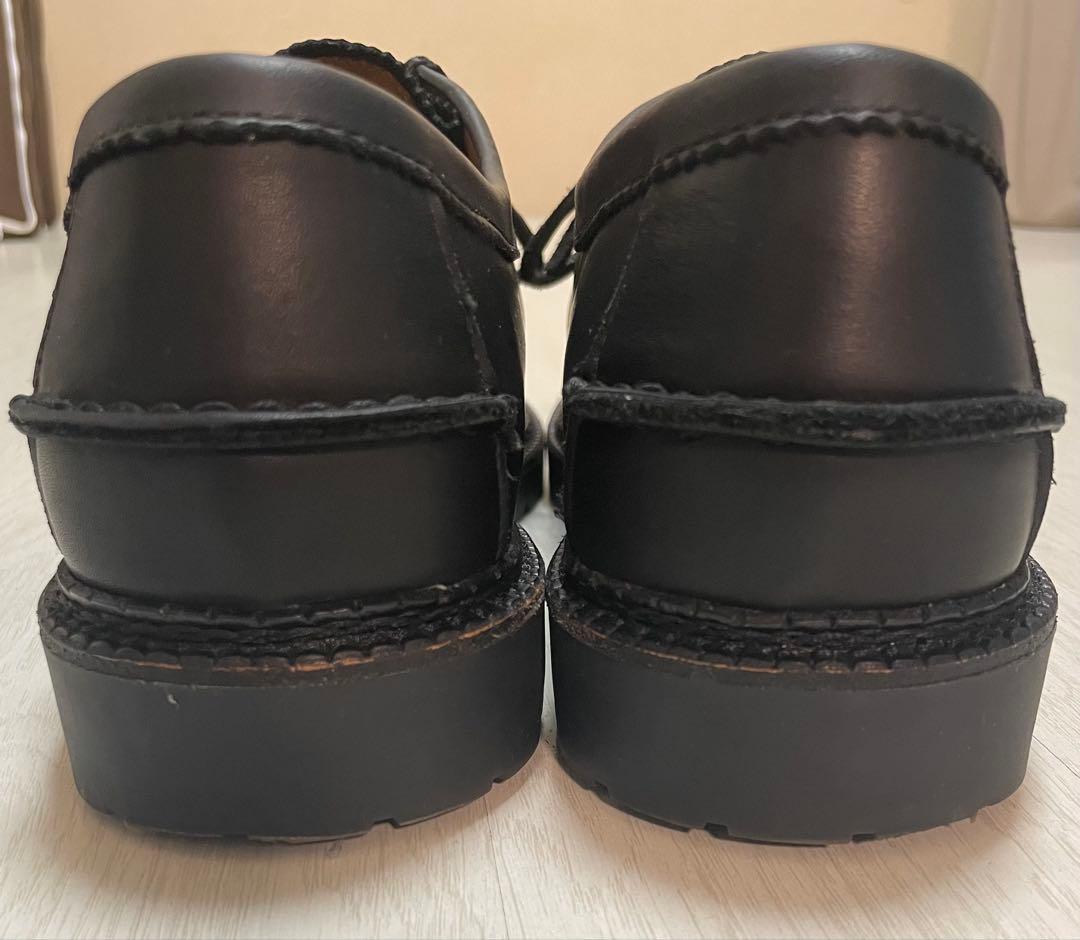 ポロラルフローレン レザー モックトゥ 革靴 ブーツ