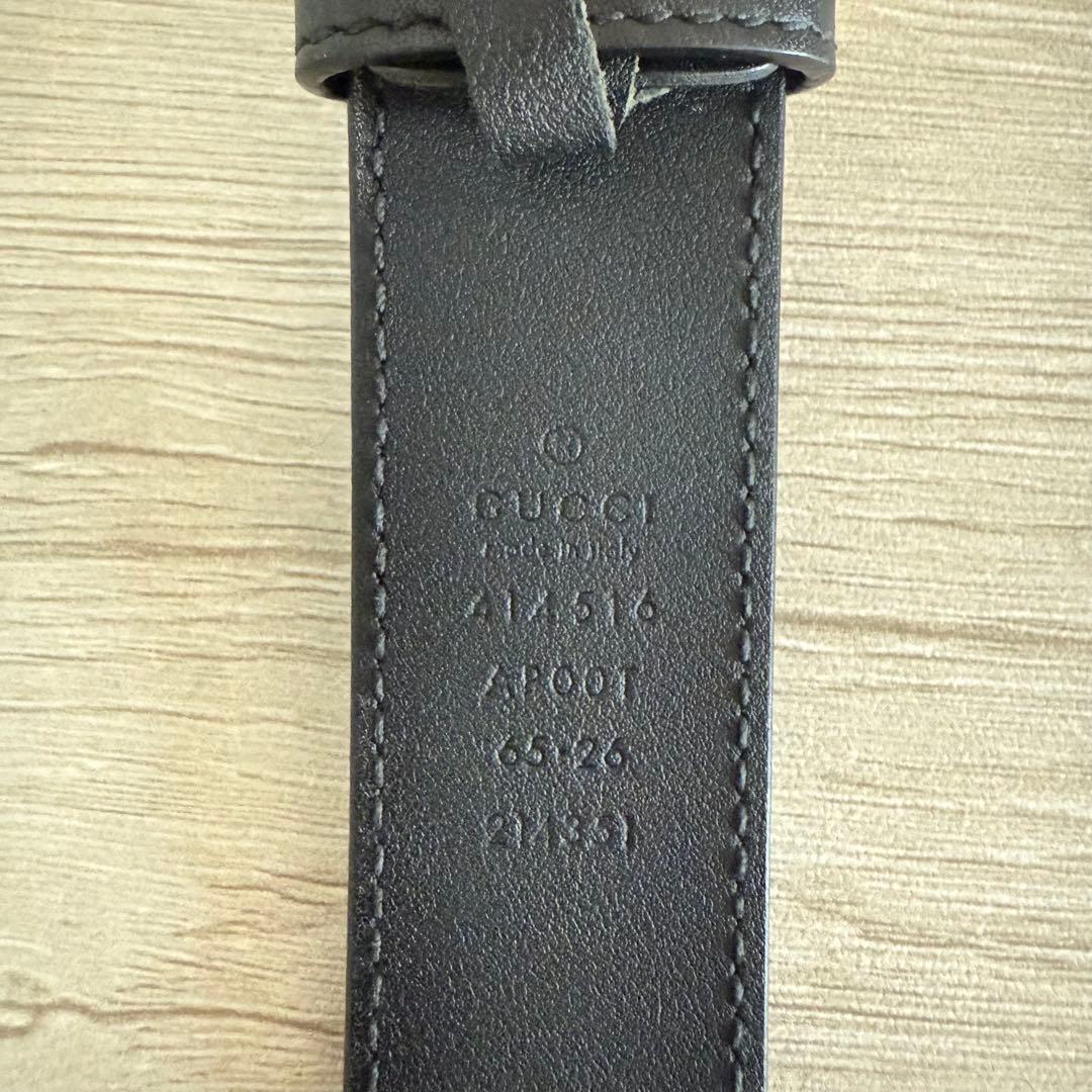 GUCCI グッチ ダブルG ワイドベルト ゴールド AP00T 1000