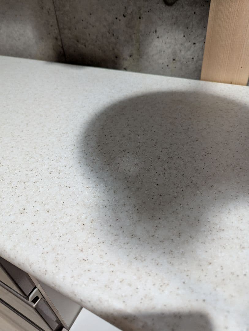 ニトリ　キッチンカウンター(アルミナ2 120CT SI)