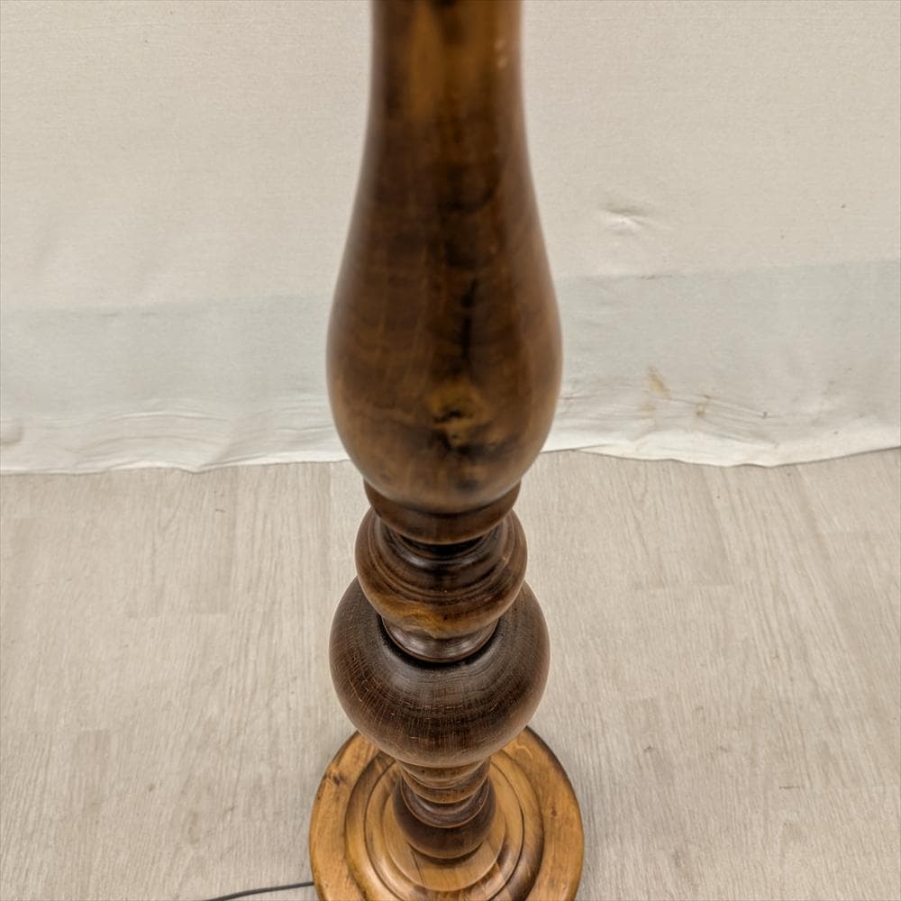 展示品　イタリア製　フロアスタンド　フロアライト　スタンド照明　ガラスシェード