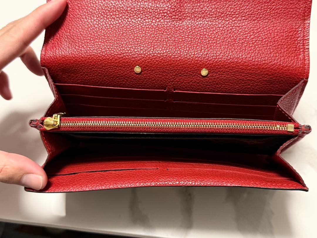 【美品な方】ルイヴィトン モノグラム 長財布 ポルトフォイユ パラス スリーズ