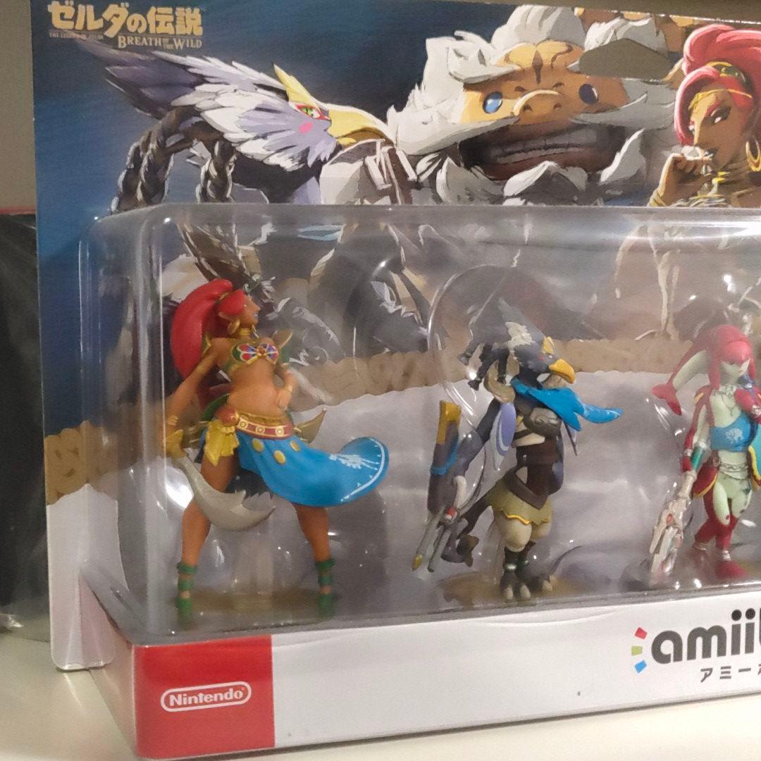 アミーボ　amiibo ゼルダの伝説　英傑セット　限定