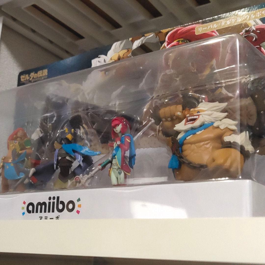 アミーボ　amiibo ゼルダの伝説　英傑セット　限定