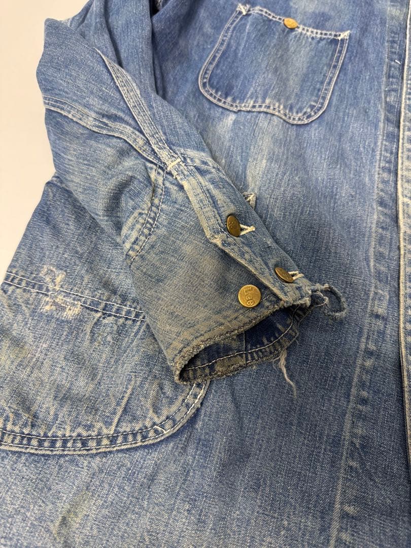 希少50s60s70s Lee 91-J 48 ビッグサイズ カバーオール