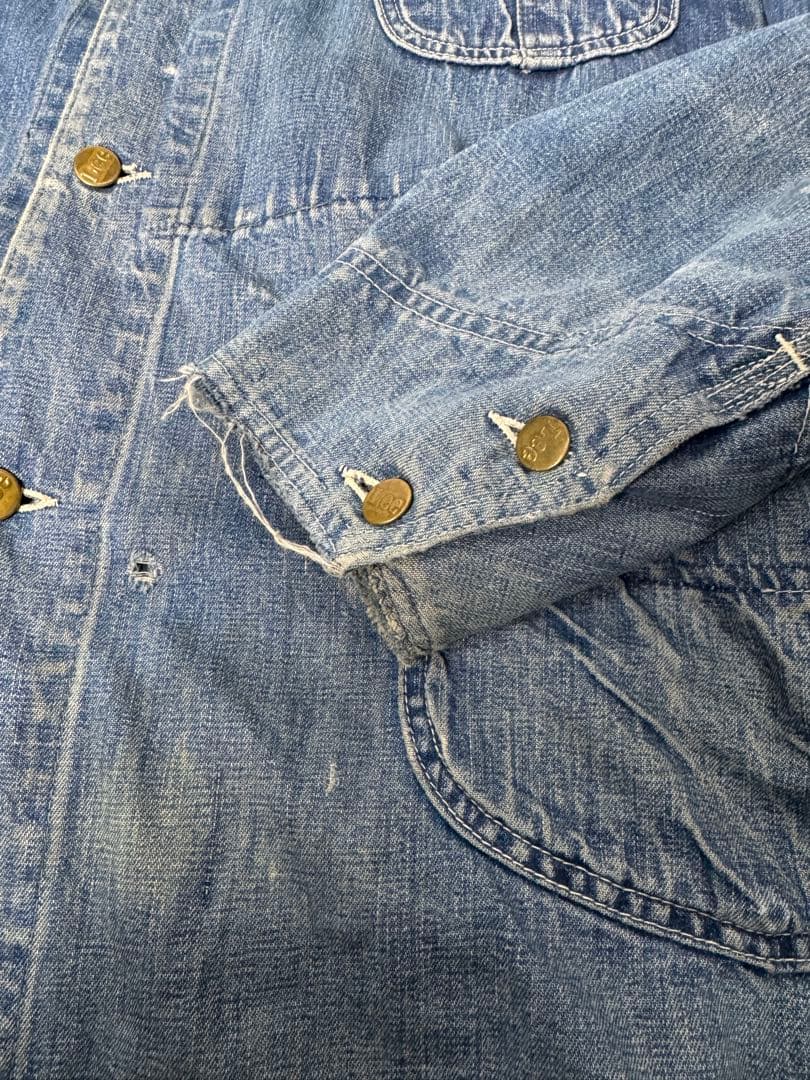 希少50s60s70s Lee 91-J 48 ビッグサイズ カバーオール