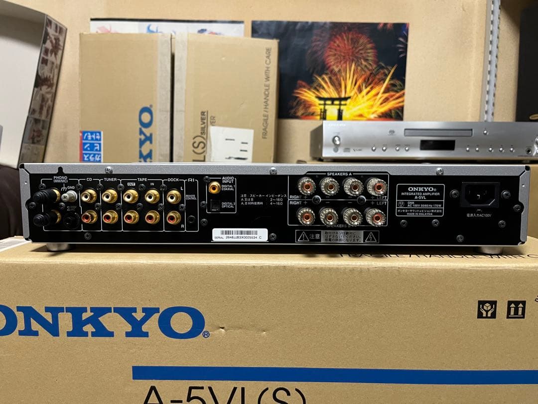 ONKYO A-5VL C-S5VL 外箱付きのセットです‼️