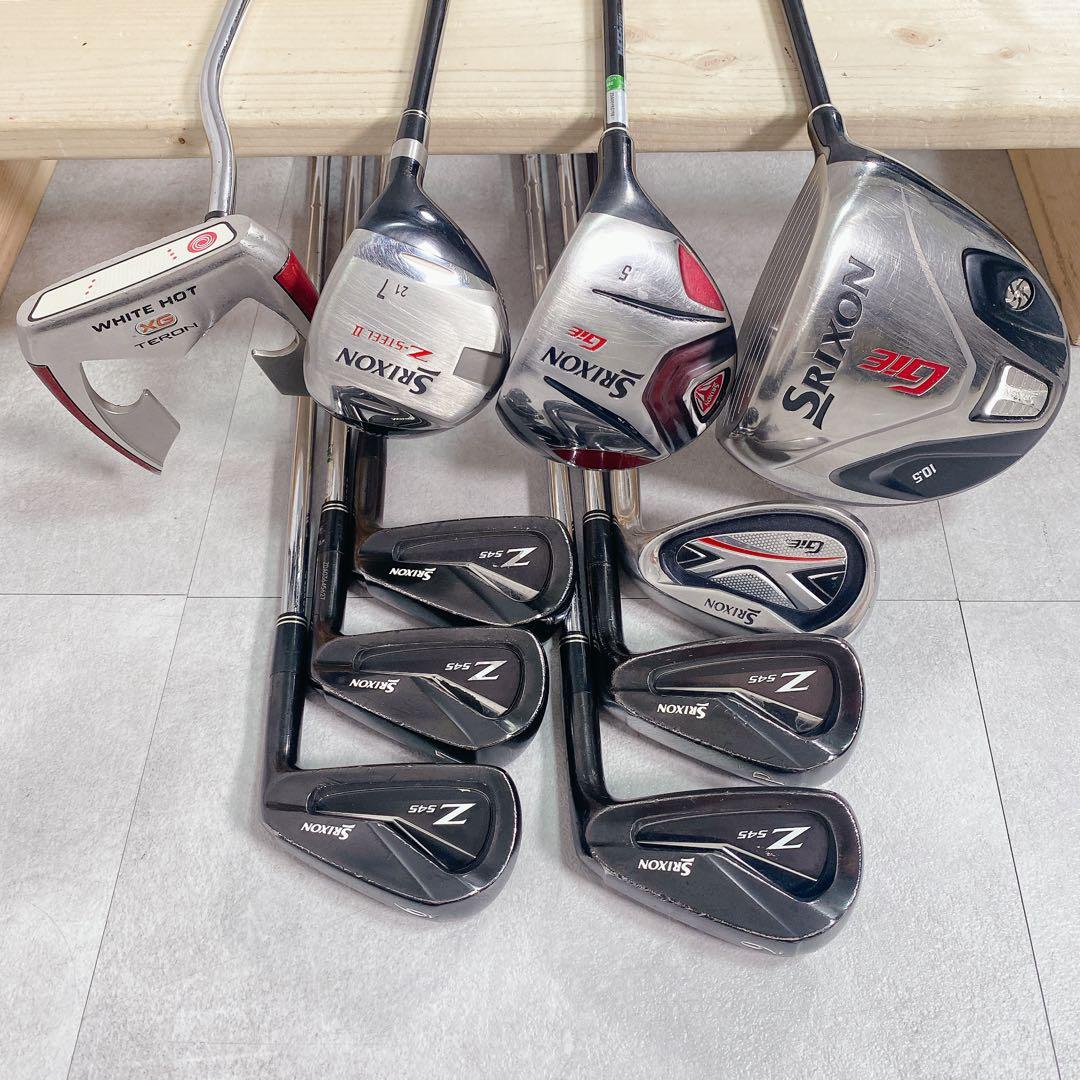 X742 スリクソン メンズ ゴルフ クラブセット 11点 Z545 アイアン