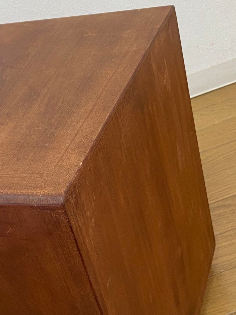 木製 花 彫刻 5段 小引き出し 小箪笥 ミニチェスト 金助作