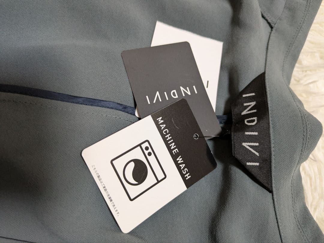 ✨新品タグ付き✨　インディヴィ　テーラード　大きいサイズ　UVカット　サイズ15