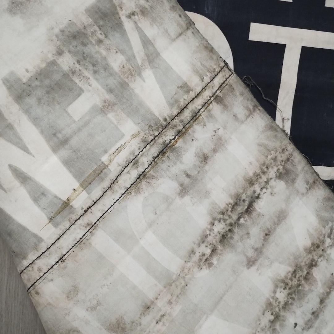 ヴィンテージバスロールサイン本物　125×67cm