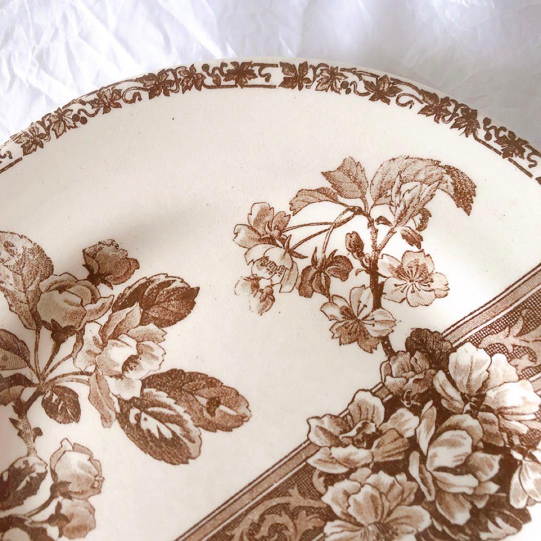 グランデポ　エミールブルジョワ　ディナープレート C フランスアンティーク食器