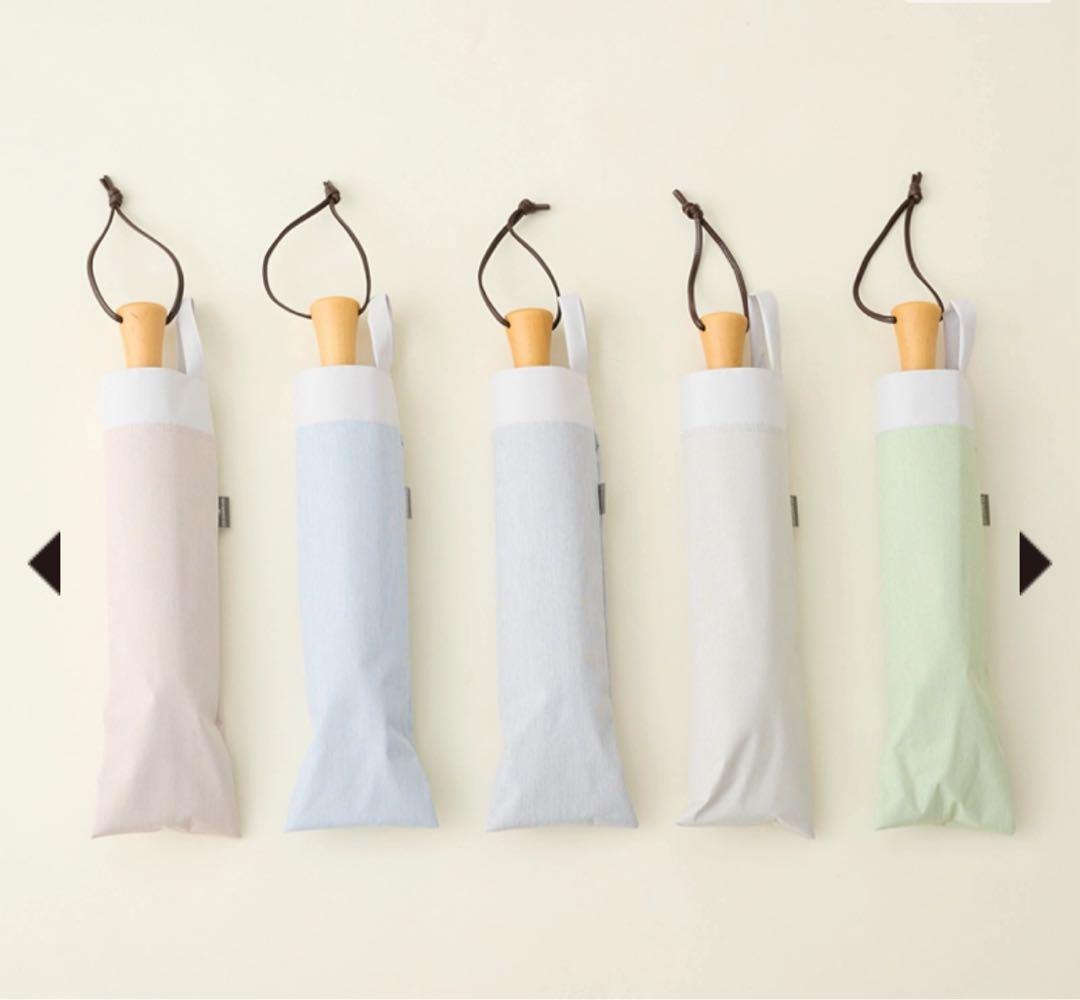 サンバリア 折りたたみ日傘 ２段折 / コンビmoku (グレー)