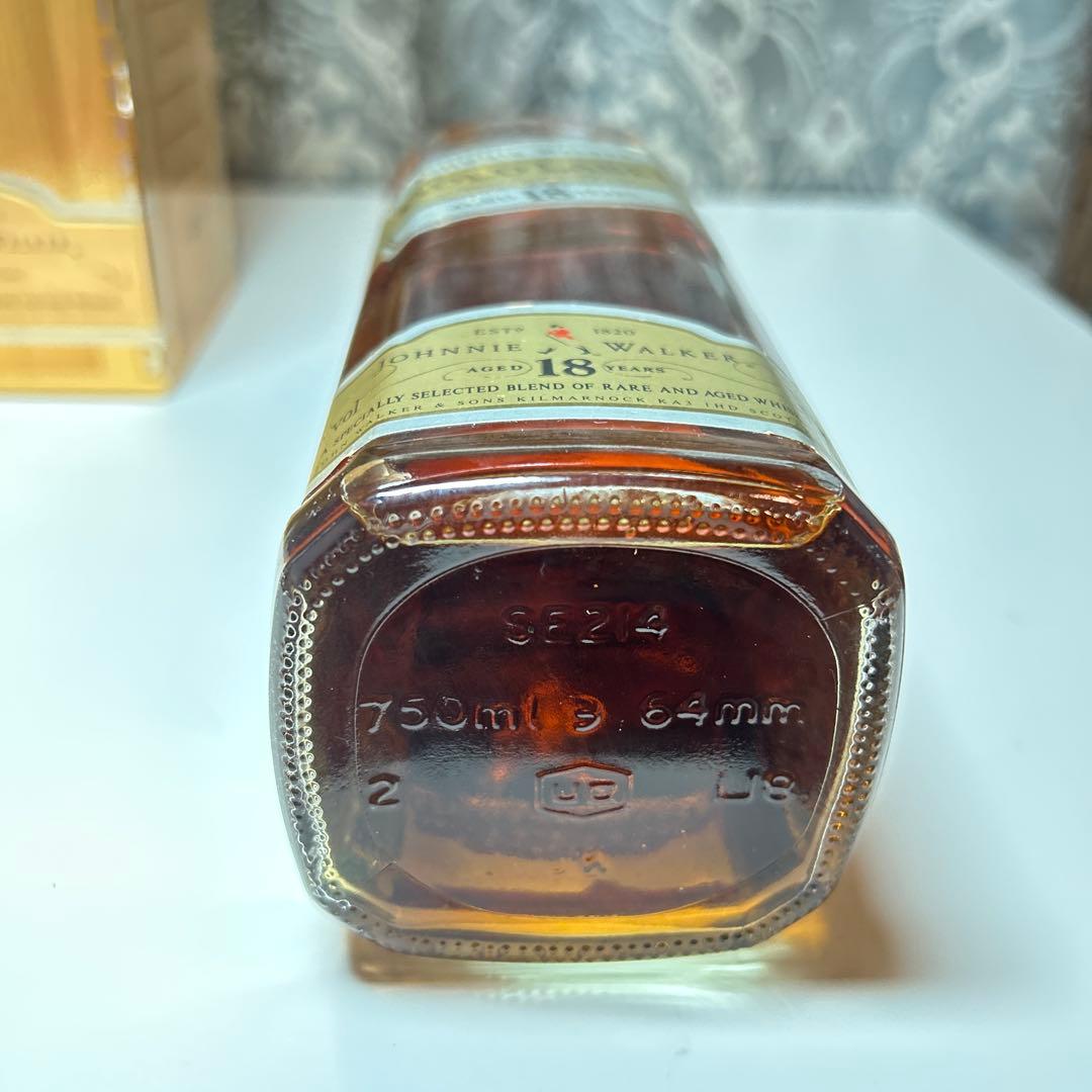 J*様 ジョニー ウォーカー 18年 ゴールドラベル 古酒