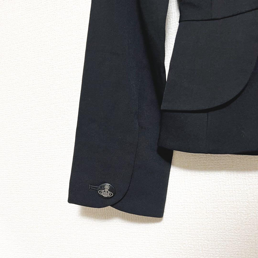 ヴィヴィアンウエストウッド　ハート襟　ジャケット　オーブボタン