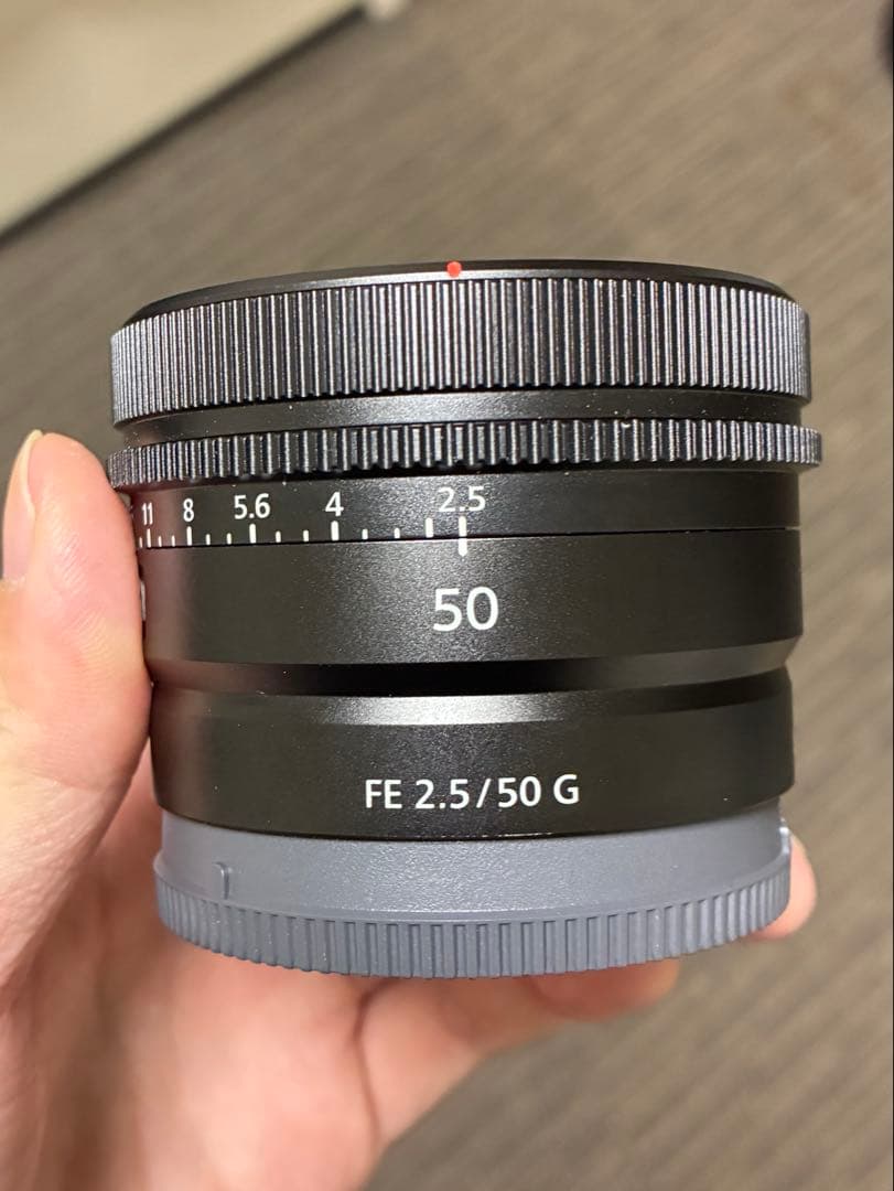 Sony FE 50mm f2.5 G レンズ