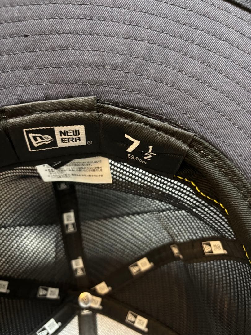 【新品】NEW ERA ロングブリムハット 中津川吾郎 ヤンキース ネイビー