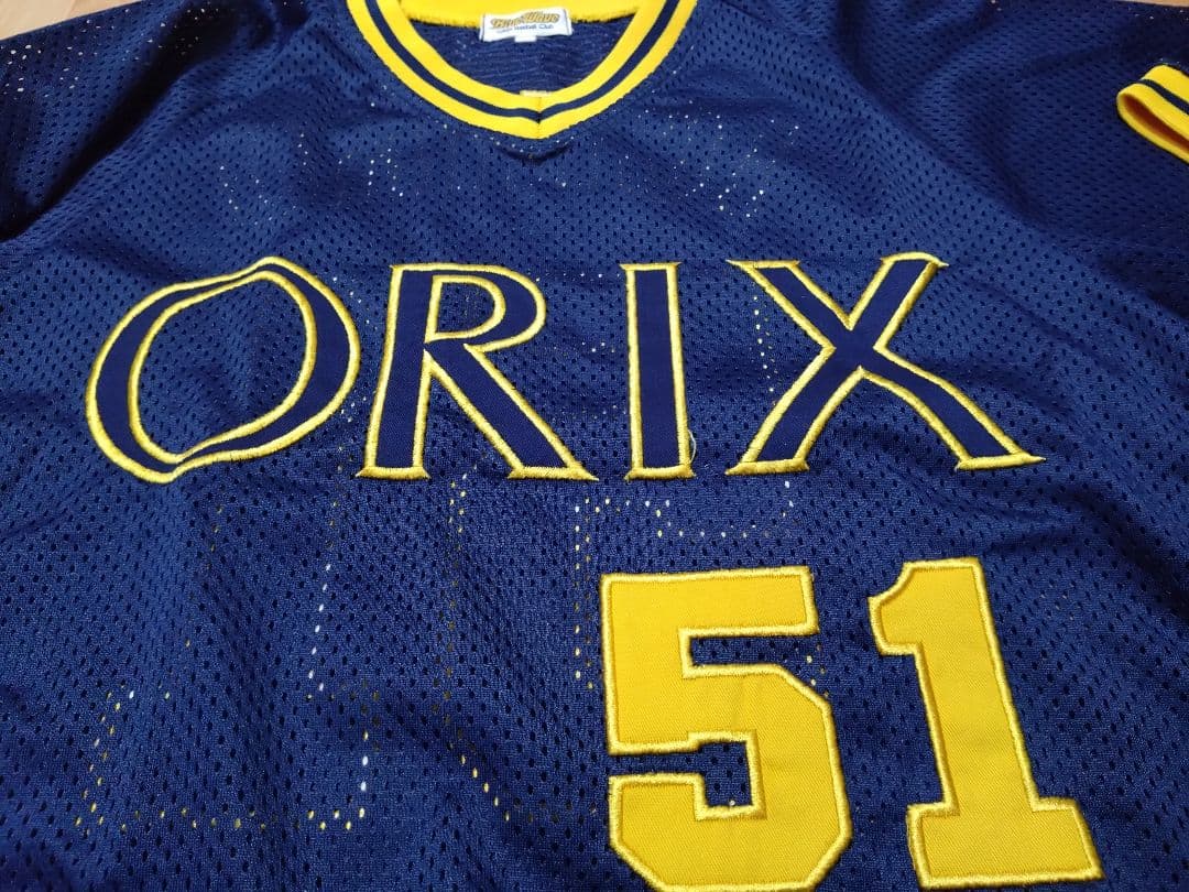 イチロー選手＃51 オリックスブルーウェーブ時ビジターレプリカユニフォーム 紺色