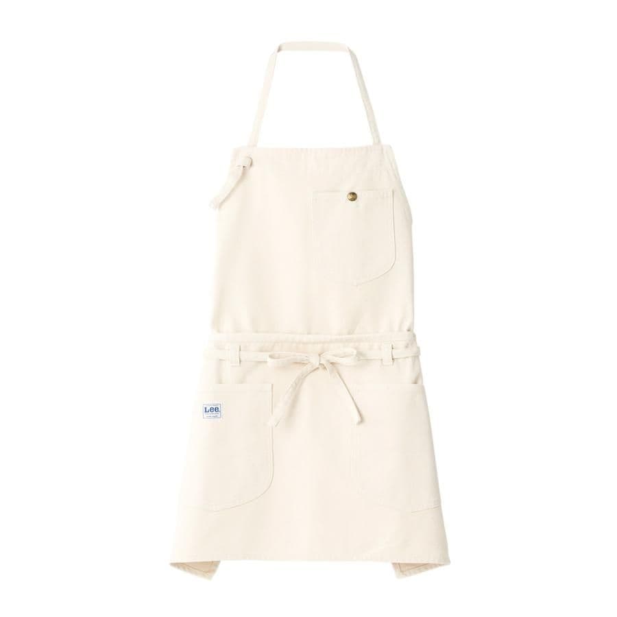 2枚組【Lee】 2way胸当て腰下エプロン LCK79006