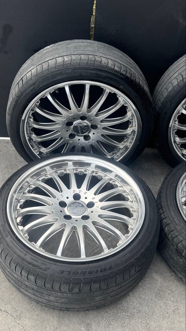 Carlsson 19インチ カールソンホイールセット（タイヤ付き）