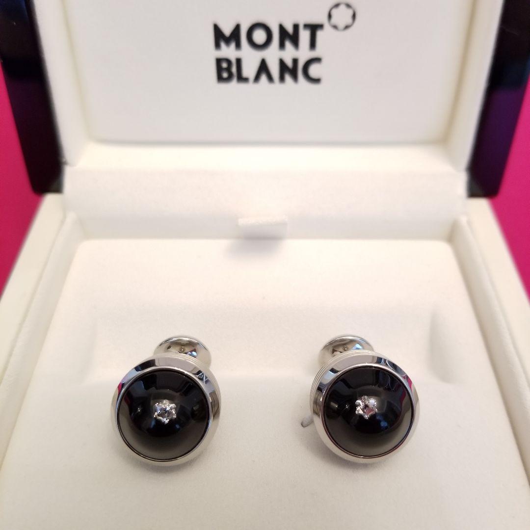【ほぼ新品】モンブラン　100周年記念　ダイヤモンド　カフス