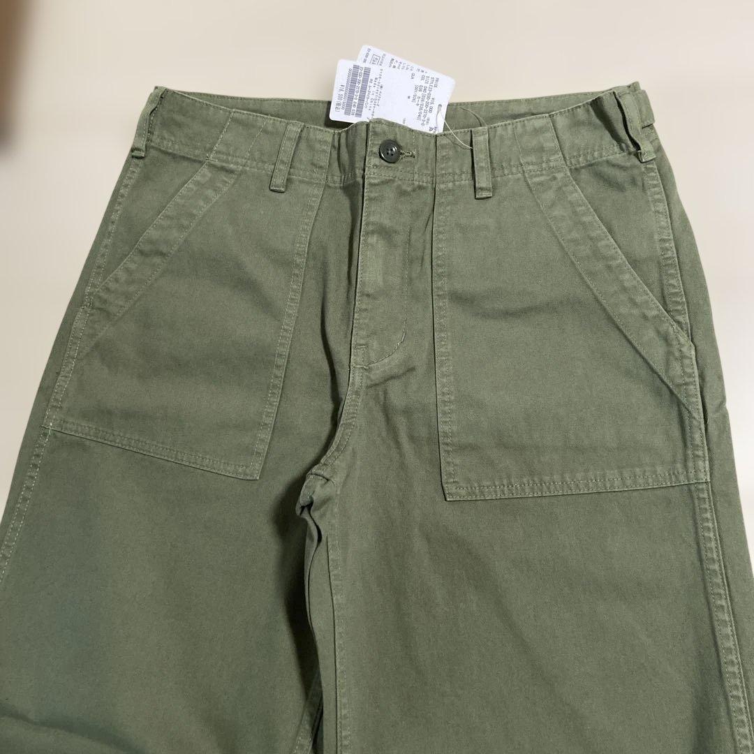 Spick and span ルーズベイカーパンツ　カーキ40 新品タグ付き