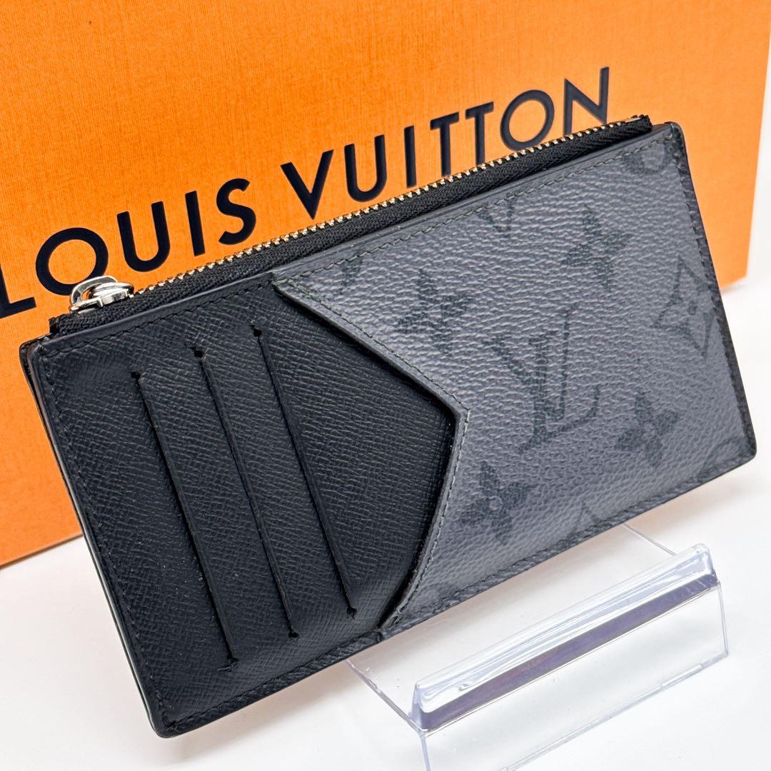 ルイヴィトン モノグラム タイガラマ カード グレー ケース 黒