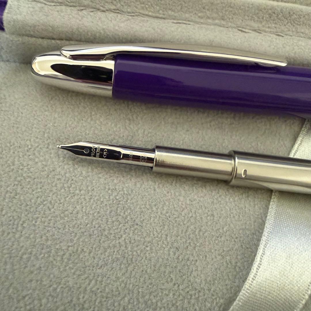 パイロット キャップレス 2008限定 ムラサキ 万年筆