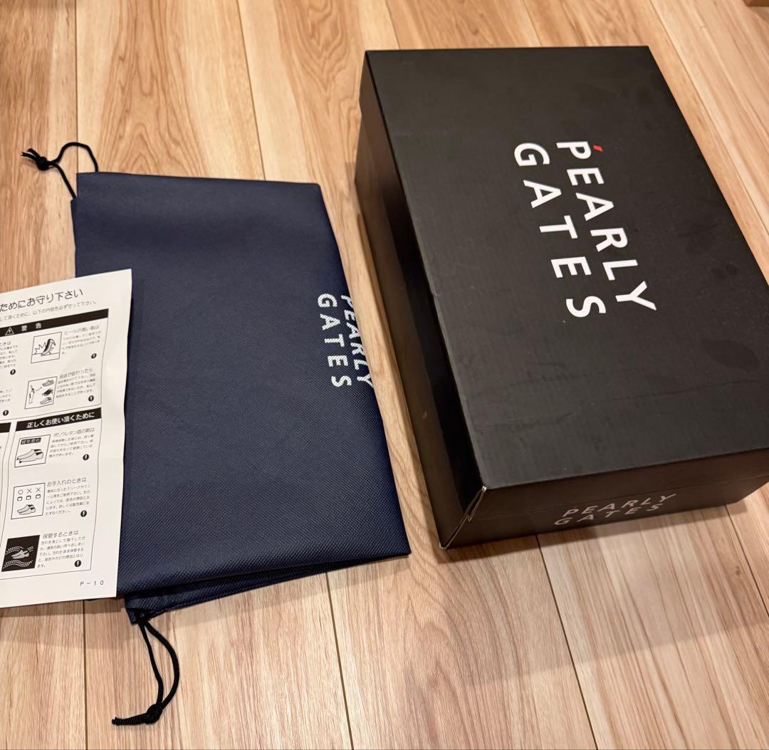 PEARLY GATES ゴルフシューズ ホワイト