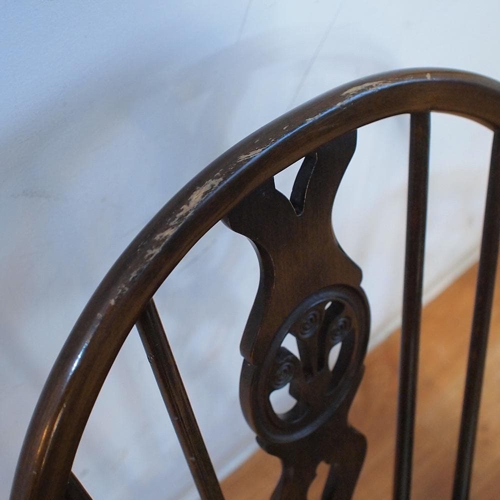 イギリスビンテージ アーコール/ercol エルム材 シスルバック アームチェア