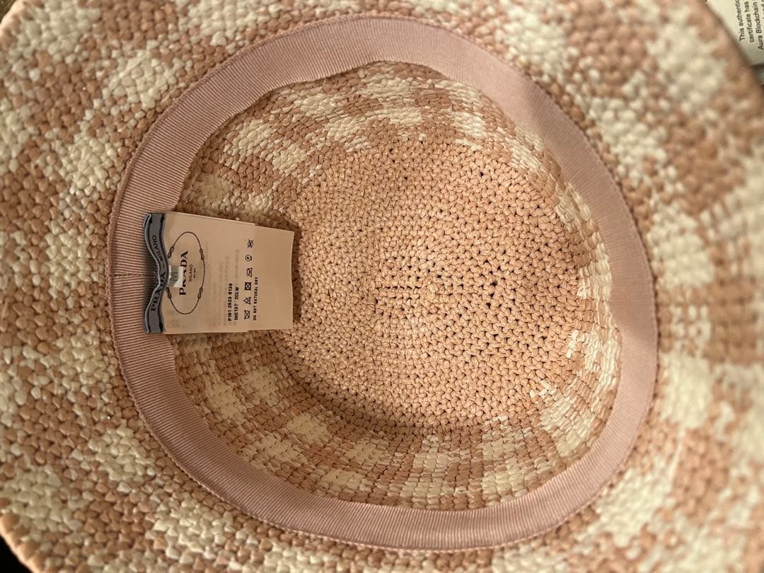 【未使用】プラダバケットハット夏用