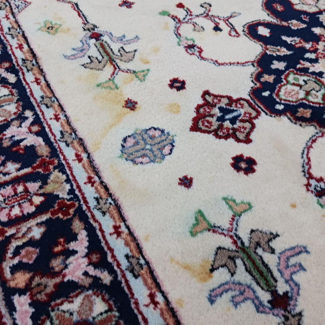 Y3059 パキスタン絨毯 182×125㎝ ウール 手織り トライバルラグ