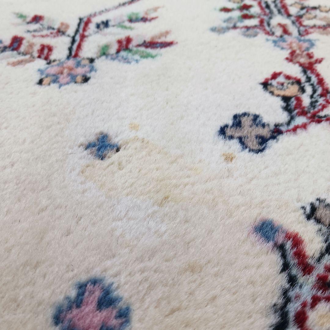 Y3059 パキスタン絨毯 182×125㎝ ウール 手織り トライバルラグ