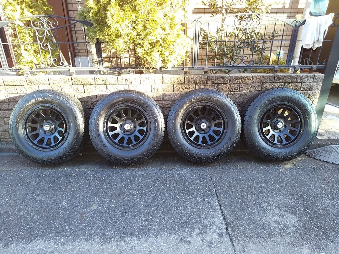 じーの 150プラド　 ホイール DELTA FORCE OVAL 4本